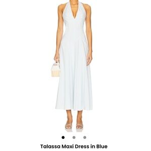 SNDYS Talassa Maxi Dress in Blue